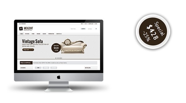 Mogent - Responsive Magento Template #responsive #store #theme #furniture #magento #mobile #template #ready