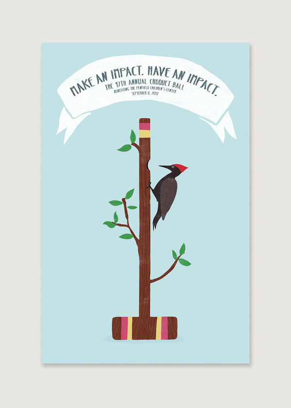 Make an impact, have an impact mariadiamantes #illustration #design #poster #bird