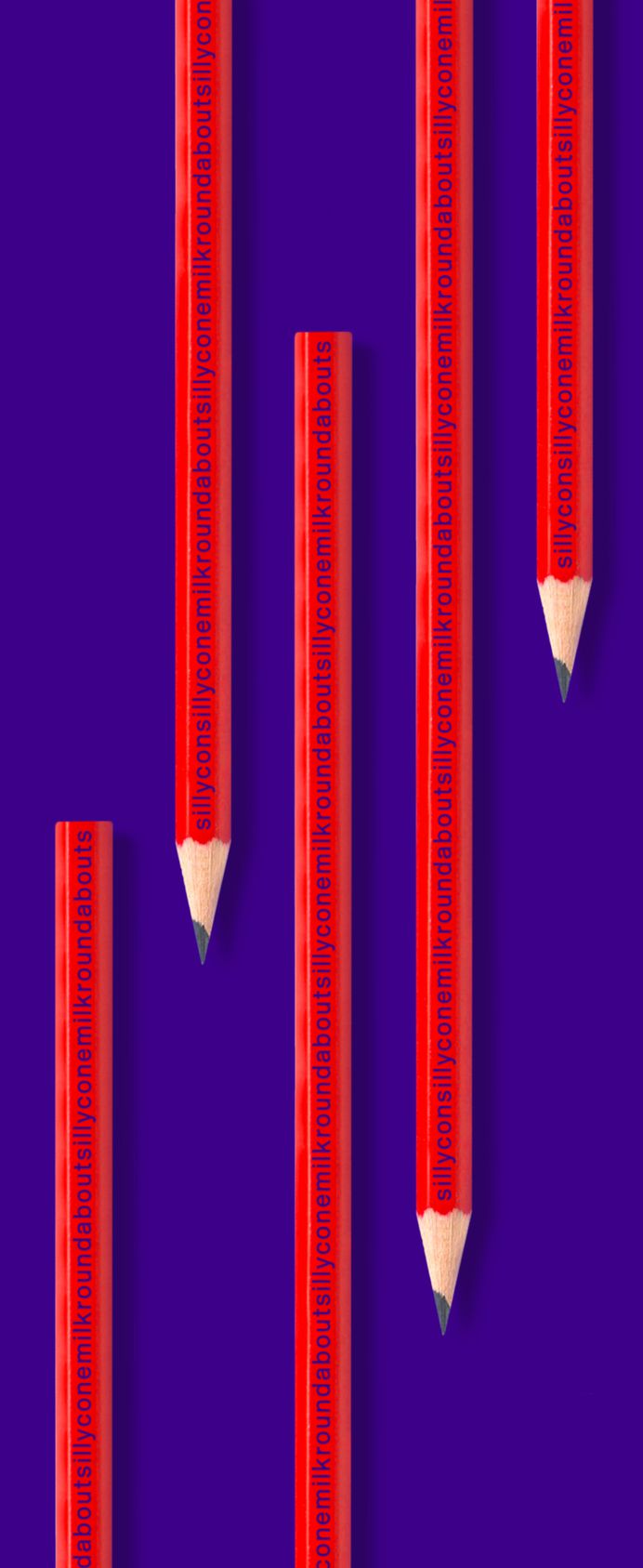 Silicon Milkroundabout pencils by Onwards