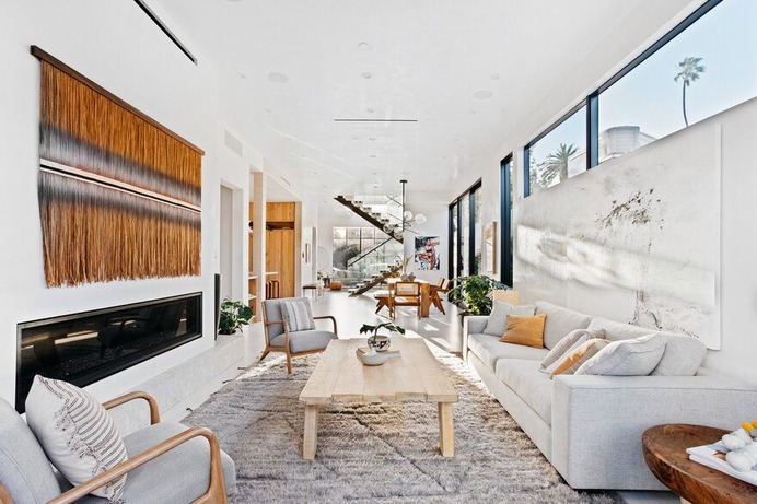 living room, Venice Beach, California
