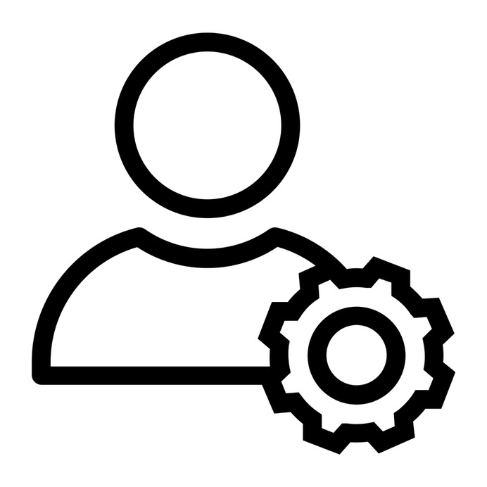 See more icon inspiration related to user, settings, avatar, man and people on Flaticon.