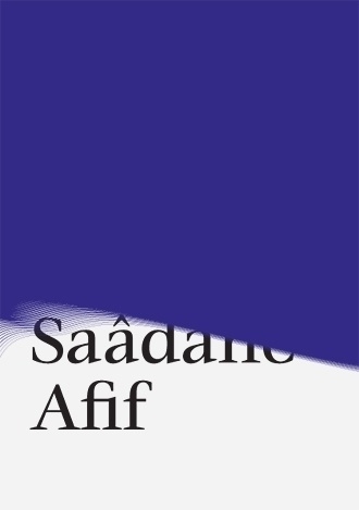 KUMMER & HERRMAN / Sadaane Afif flyer #exhibition #flyer