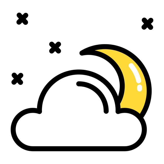 See more icon inspiration related to moon, night, star, cloud, miscellaneous, moon phases, moon phase, wellness, half moon, astronomy, clouds, cloudy, meteorology, weather and nature on Flaticon.