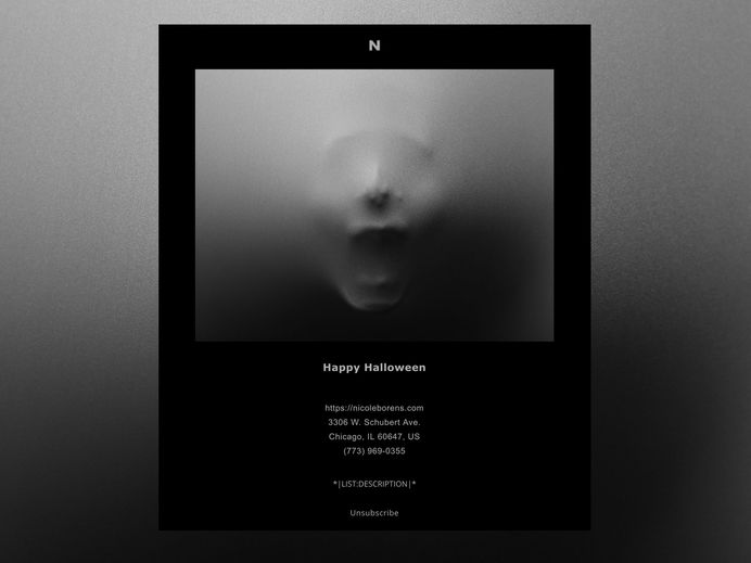 Halloween Email digital designer happy halloween horror movie horror art horror dark email development email campaign email blast scream halloween graphic design email design html email