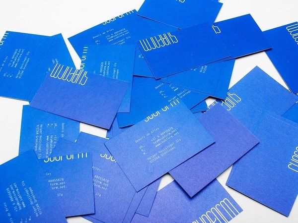 subform #reflex #business #dennis #card #de #vries #identity #pantone #blue #subform