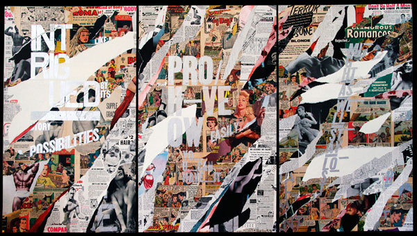 Grand Army at Sub-Studio Design Blog #collage #letterpress #grandarmy