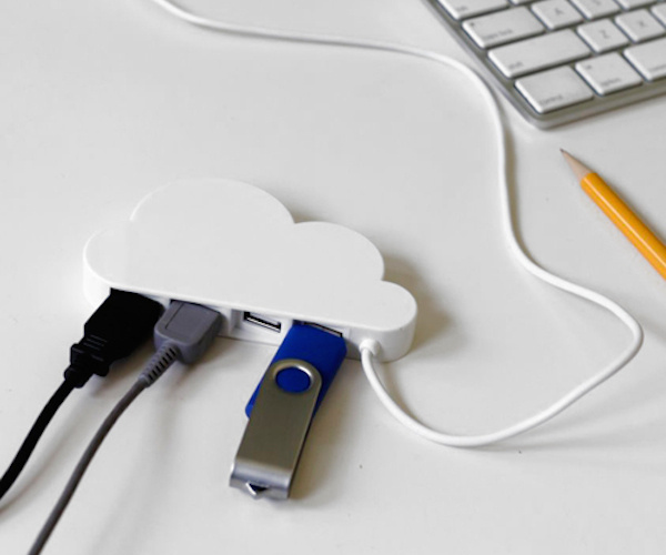 Cloud USB Hub #tech #flow #gadget #gift #ideas #cool