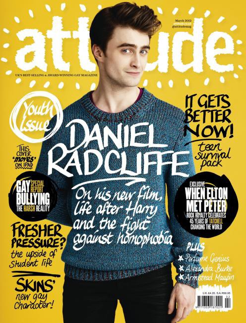 Daniel Radcliffe stars new cover Attitude