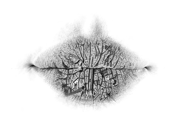 Christo Dagorov - Lips #pencil