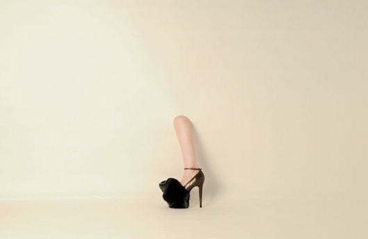 Chi-Lai Yuen presents her new collection of shoes at London College of Fashion #fashion