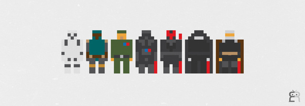 Mini Pikzels #sith #maul #stormtrooper #wars #galactic #vader #star #darth