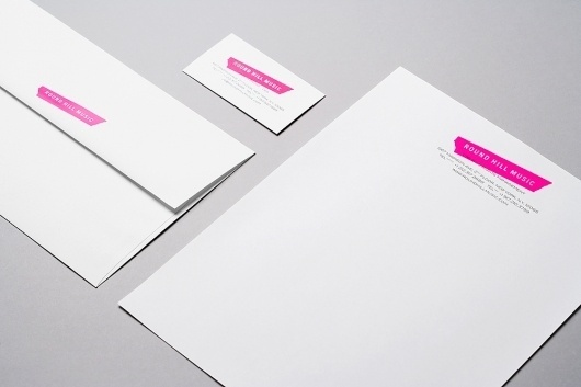 Established NYC – SI Special | September Industry #pink #letterhead #branding