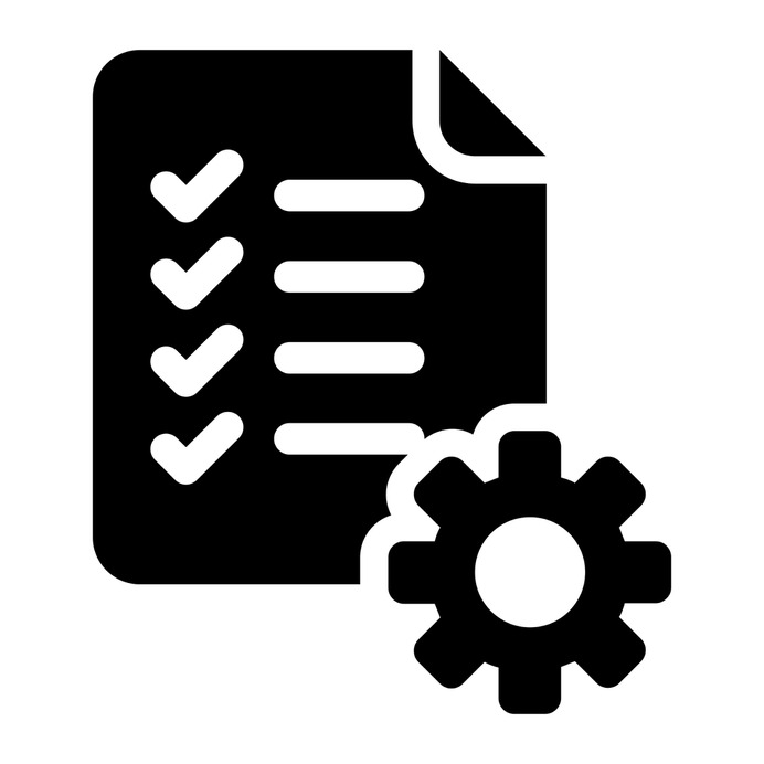 See more icon inspiration related to list, task, clipboard, documents set, tasks, setting, lists, commerce and shopping, Tools and utensils, listed, clipboards, interface and tool on Flaticon.
