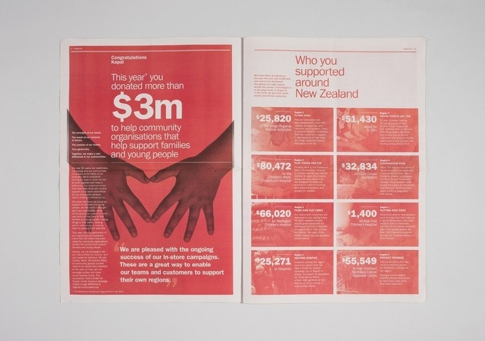 Best Awards - Designworks . / The Warehouse Environmental Booklet #print #layout #design #editorial