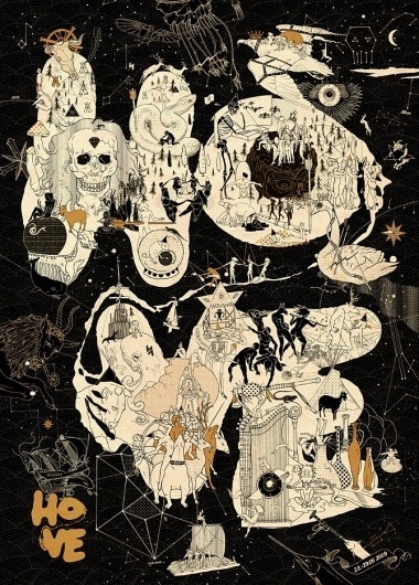 Brenneriveien #norway #festival #hove #brge #illustration #bredenbekk #poster #music