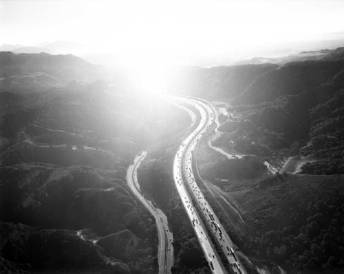 Michael Light x LA #la #motorway #landscape