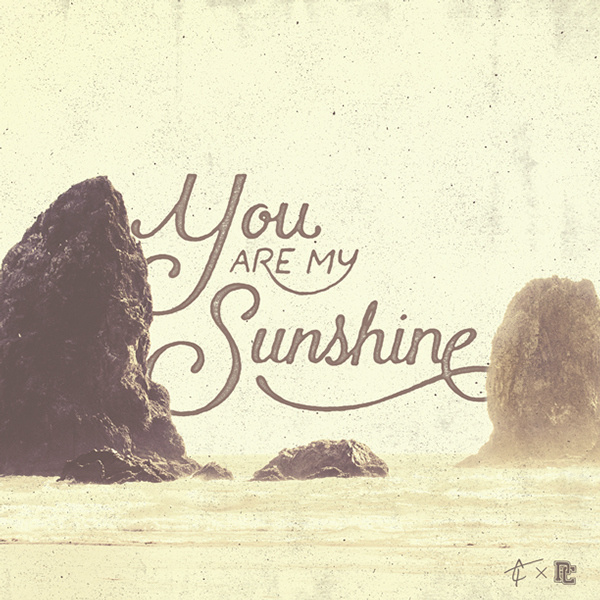 Hand Drawn Collective Vol. 3 on Behance #beauty #islands #faded #you #quote #sunshine #sea #vintage #type #coast #typography