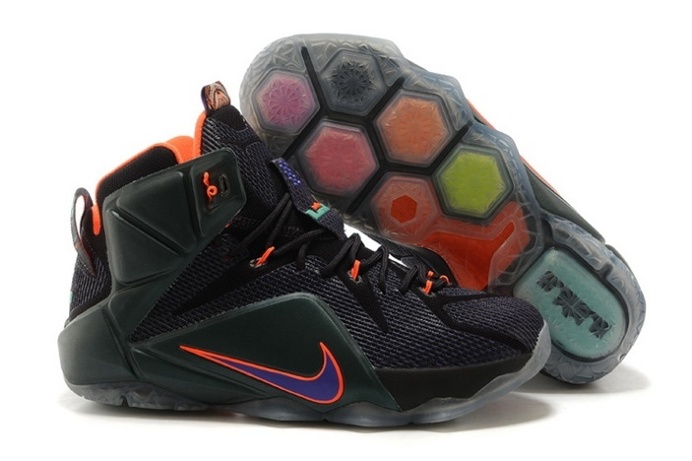 New Nike Shoes Zoom Lebron Xii 12 Mens Chinese Black Wine Red on