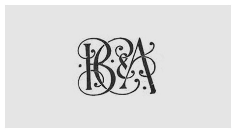 BC&A Railroad Logo #badge #trademark #road #insignia #rail #logo