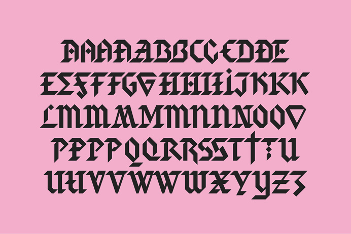 Sinner Typeface on Behance