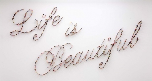 Farhad Moshiri #knives #installation