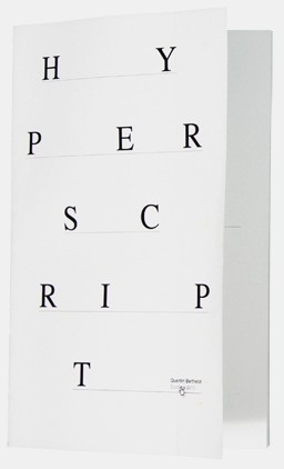 Hyperscript — Trend List #letterspace #typography