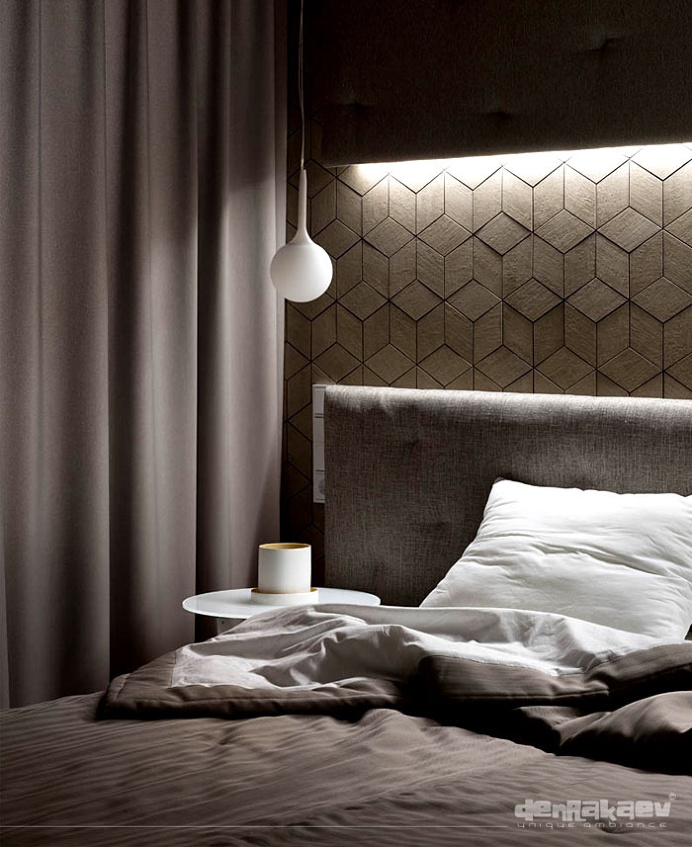 Sleek and Stylish Kasumiso Apartment - #bedroom, #interior, #decor, home, bedroom