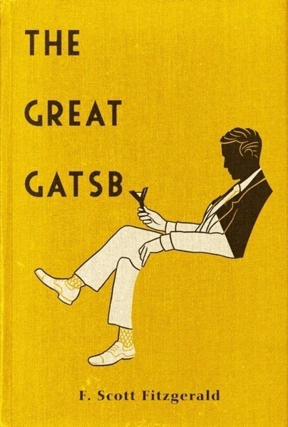Pinned Image #gatsby #book #cover #great #typography