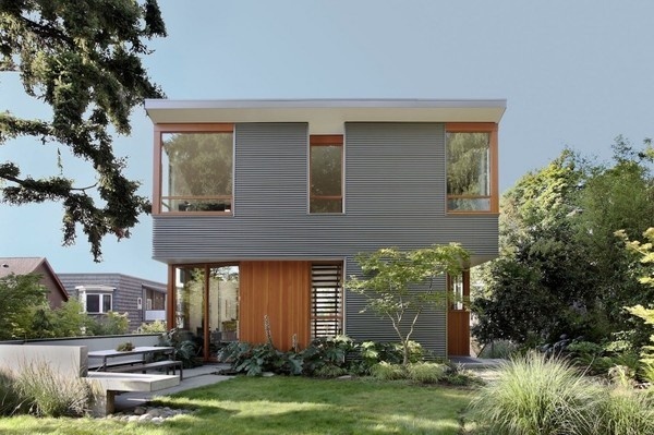 Compact Single-Family Home in Seattle with Sustainable Features #architecture