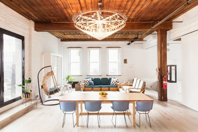 loft – industrial space #interiordesign
