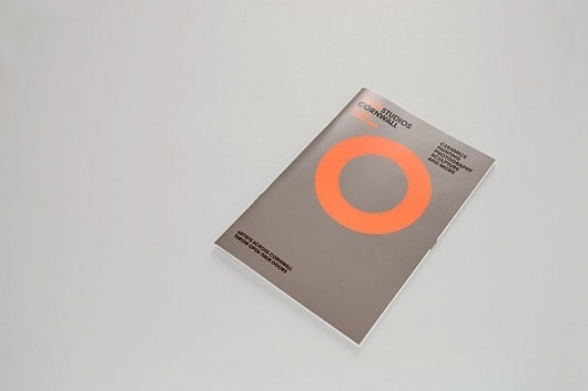 Open Studios Cornwall 2007-2010 Event Identity, Guide and Posters | Two #cover #design #graphic #magazine