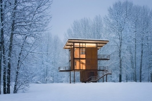 WANKEN - The Blog of Shelby White » The Delta Shelter #steel #delta #shelter #modern #architects #architecture #olson #kundig