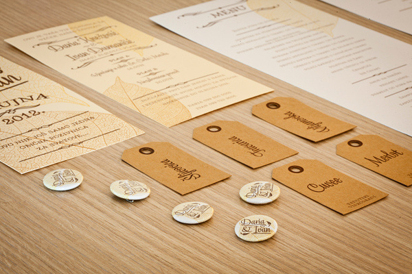 Daria & Ivan Wedding identity and invitations #leo #branding #ivan&daria #design #graphic #vinkovic #identity #wedding