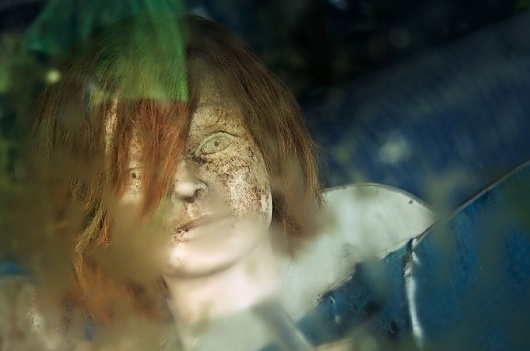 rec everything #creepy #old #freaky #wig #statue #maniquin #car #weird