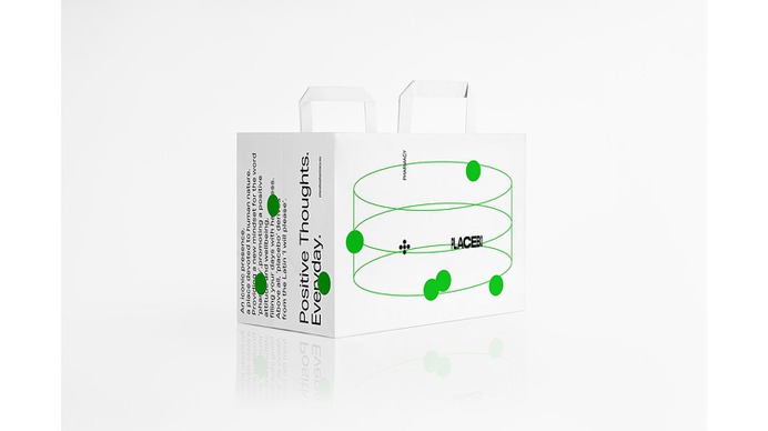 Placebo Pharmacy - Mindsparkle Mag Luminous Design Group was entrusted with the design of the visual identity of Placebo, an iconic, circular pharmacy in Athens, Greece. #logo #packaging #identity #branding #design #color #photography #graphic #design #gallery #blog #project #mindsparkle #mag #beautiful #portfolio #designer