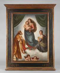KPM Berlin large plate of the ”Sistine Madonna” #porcelain