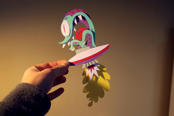 photo #character #design #tougui #paper #cutout