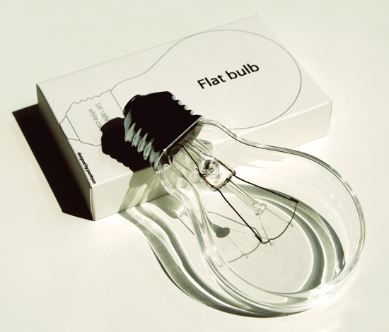 flat bulb, nsmbl.nl #bulb #lamp