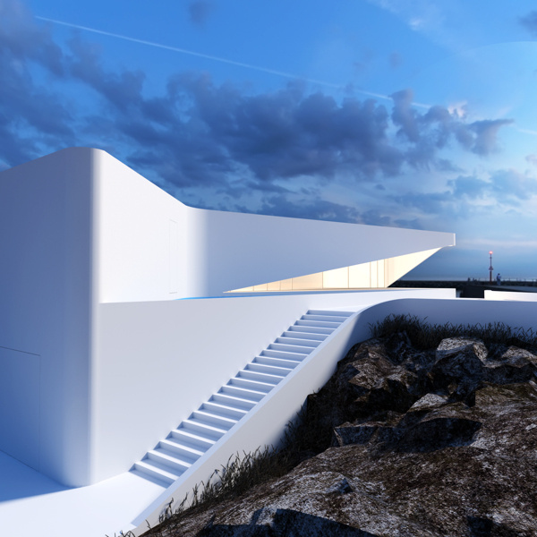 Architectural Concepts by Roman Vlasov | Inspiration Grid | Design Inspiration #architecture #white