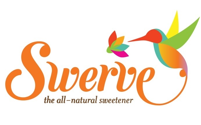 Swerve Sweetener Logo #bright #color #bird #logo #typography