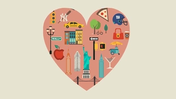 Animated New York City guide #animation #guide #city #design #travel #illustration #york #new
