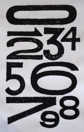 f r a l e i s e #handmade #typo #number