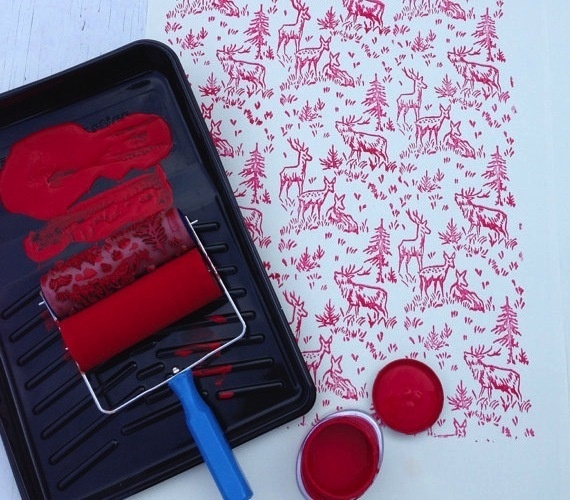 Patterned Paint Roller #gadget #home