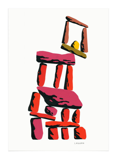 Tim Lahan | PICDIT #design #shape #poster #art #painting #collage