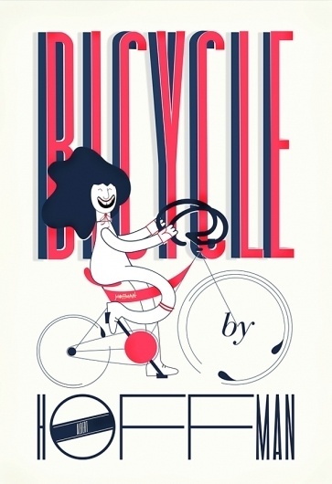 bicycle #poster #typography