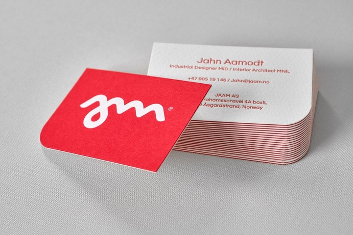 Double layer business cards