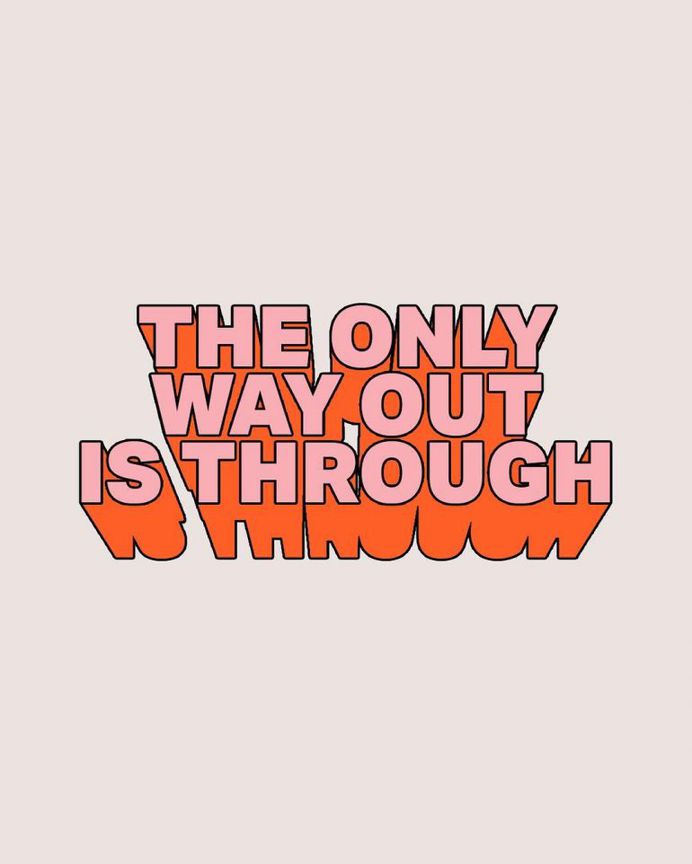 You gotta get in to get out.