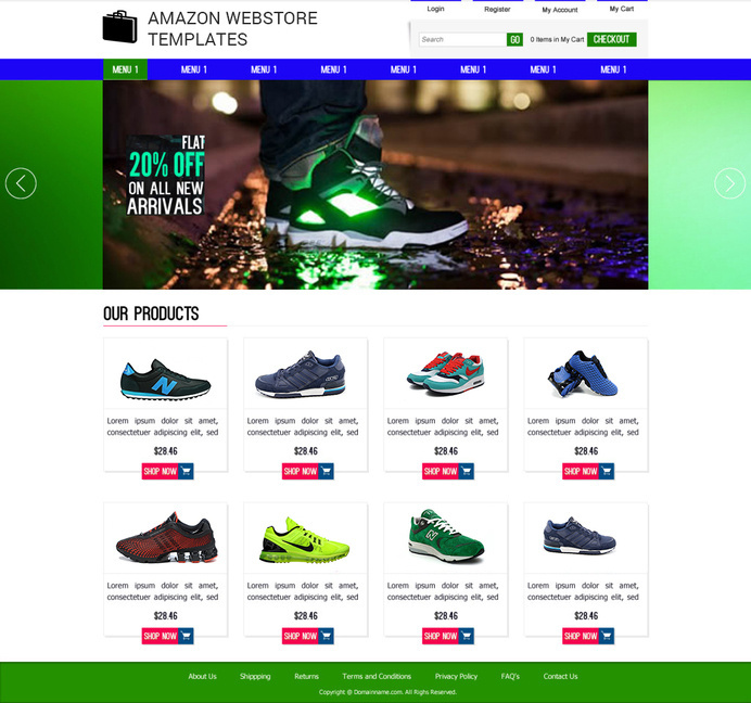 Customize Your Amazon Webstore Templates with our serivce and watch your sales grow due to more and more visitors choosing your site and tur #amazon #design #templates #webstore #template
