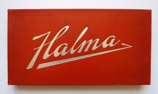 Halma #logotype #lettering #script #board #game #halma