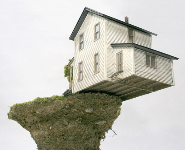 thomas doyle worlds 04 #miniature #diorama #house #art
